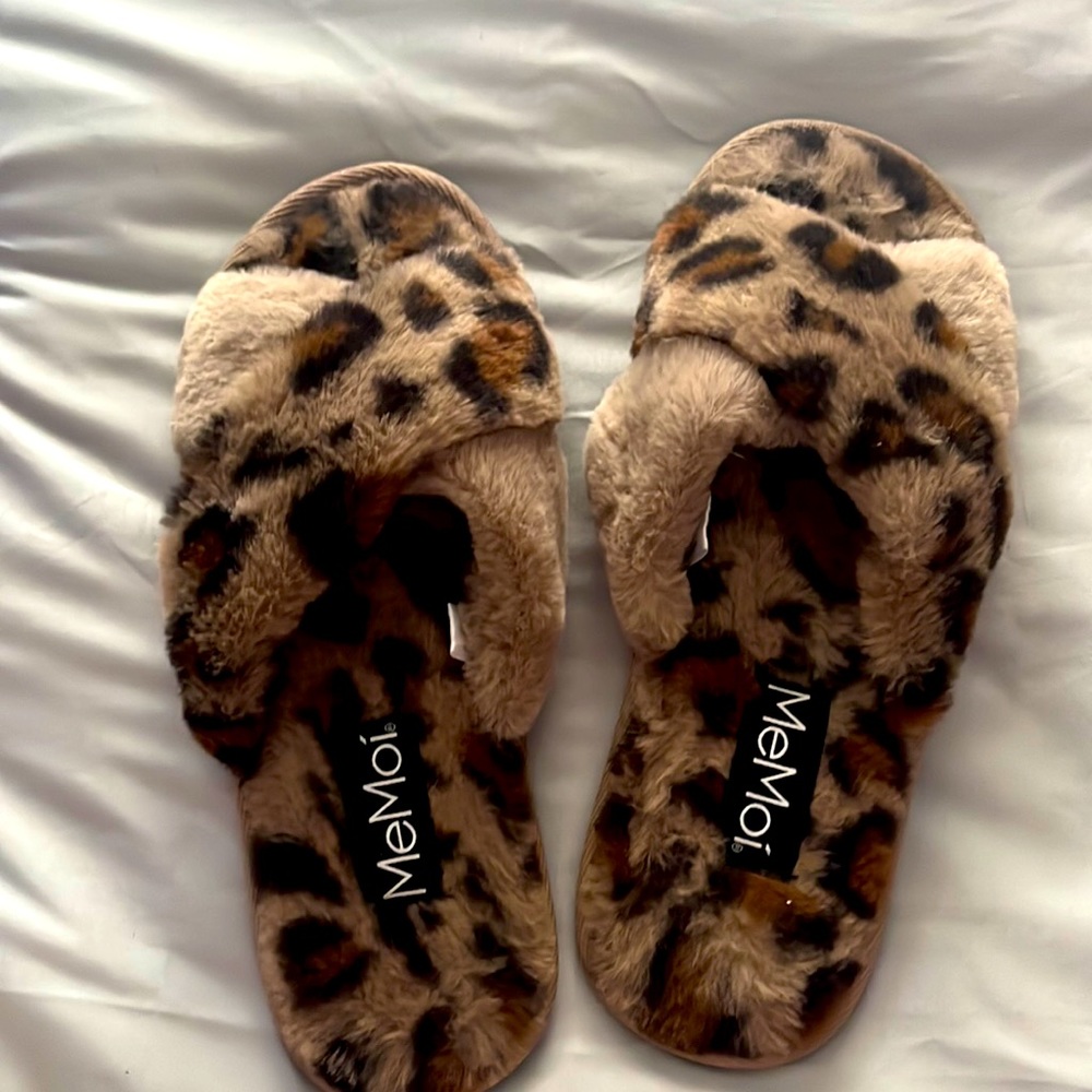 Leopard Slippers